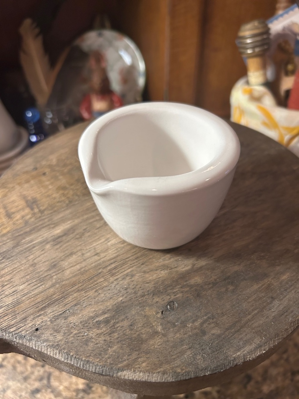 Vintage Coors Porcelain Apothecary Pharmacy Lab Mortar